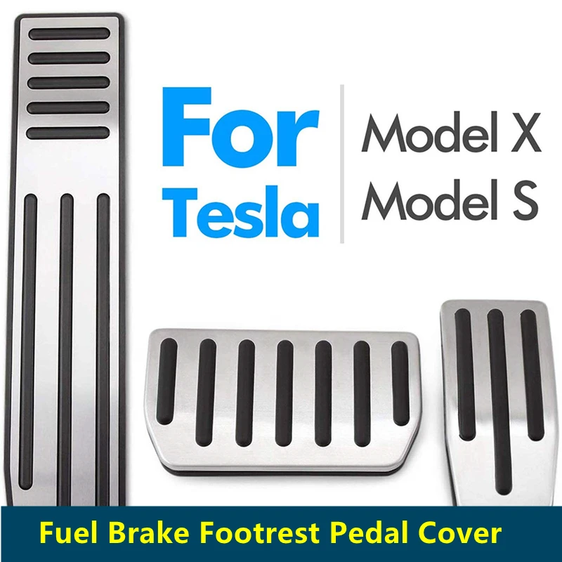 

Чехол для педали тормоза Tesla Model X/S, комплект из 3 сменных накладок для педали газа, акселератора, 1 комплект