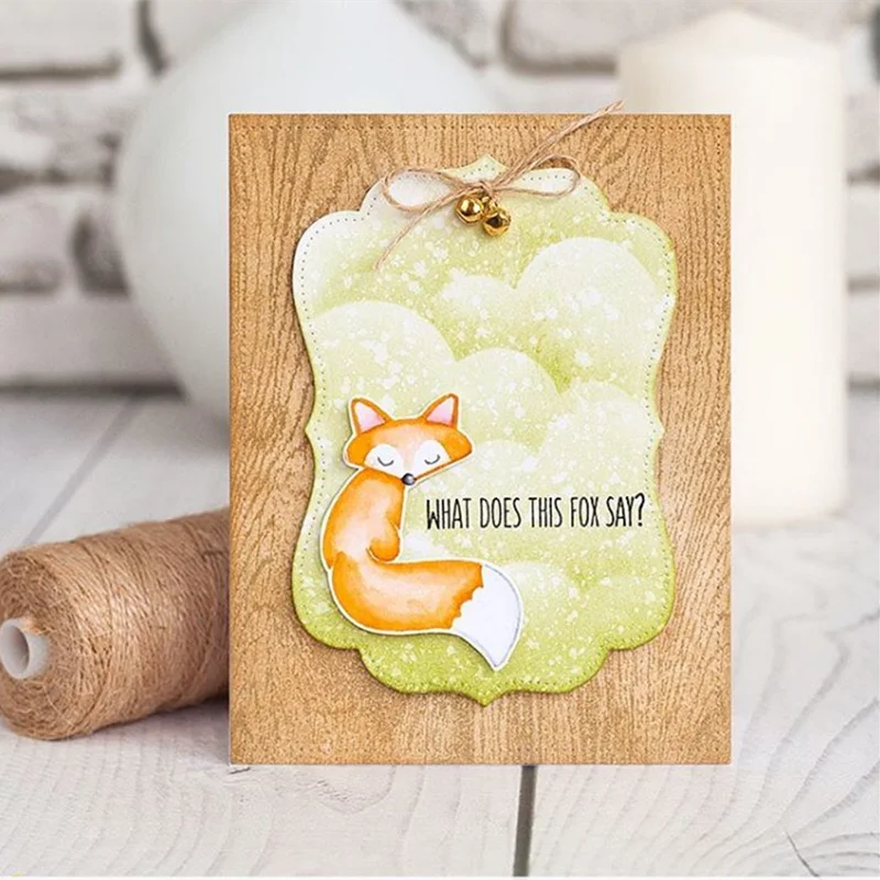 Необычная рамка высечки для открыток сделай сам штампы скрапбукинга