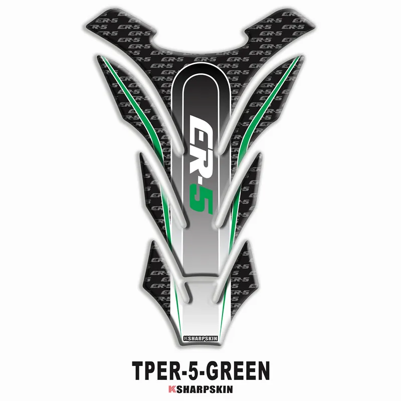 Мотоциклетная 3D наклейка на топливный бак защитная декоративная для KAWASAKI ER-5 er5