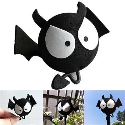 

New 1PC Big Eyes BAT Antenna Ball Aerial Topper Balls Toppers Cartoon Car Roof Decoration For Car Auto Decor Supplies