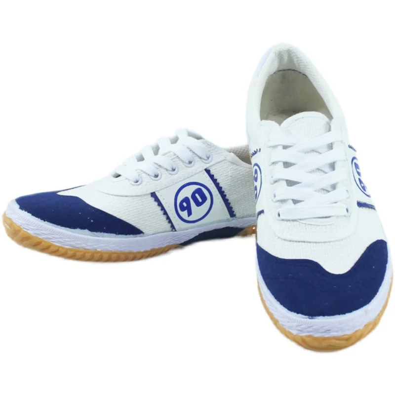 

Walking Mode Shoe Double Star Volleyball Shoes White Canvas Shoes Non-Slip Wear-Resistant Breathable Running Work Shoes Sneakers