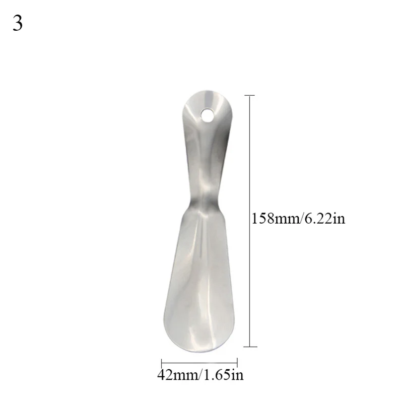 1 шт. Высококачественная портативная серебристая металлическая рожковая ложка