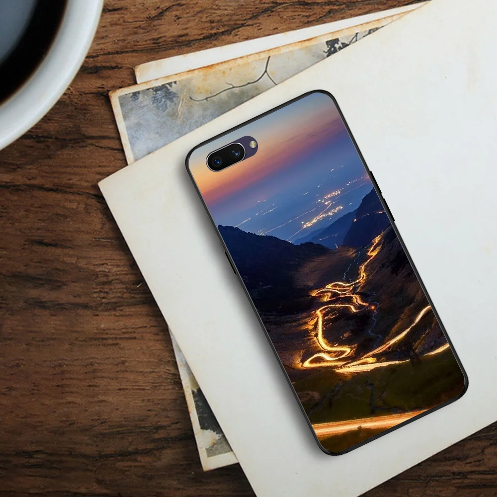 BaweiTE горный шоссе обои на заказ фото мягкий чехол для телефона OPPO F5 F9 F3 F11 pro A92020 K1 A77