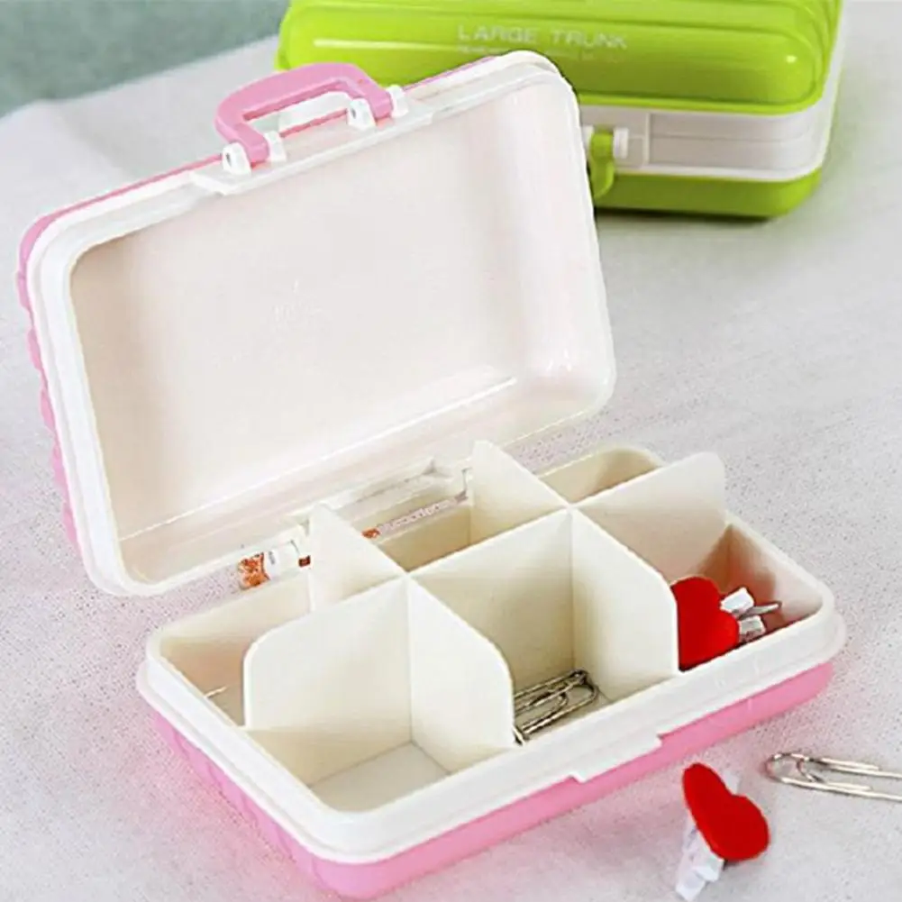 Мини чехол для дорожного костюма из пластика 6 решеток медицинская коробка