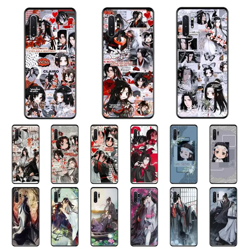 

Mo Dao Zu Shi MDZS Anime Phone Case For Samsung Note 7 8 9 20 Note 10 Pro lite 20ultra M20 M10 Case