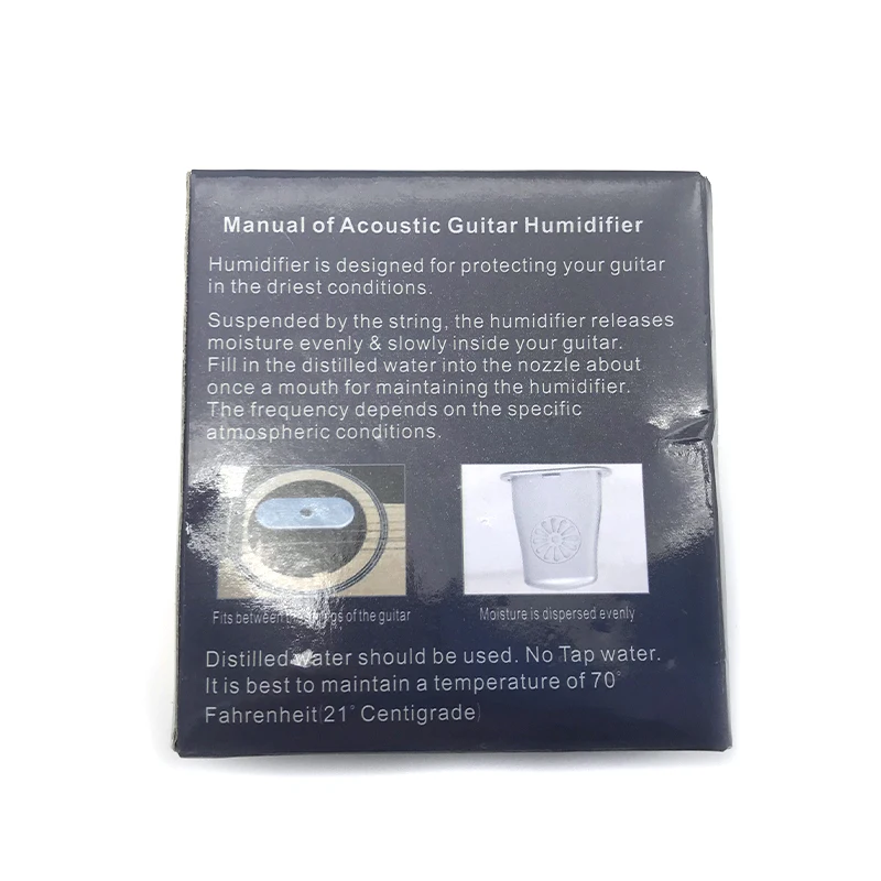 Увлажнитель воздуха для гитары Бак гигрометр акустической гитары|Детали и