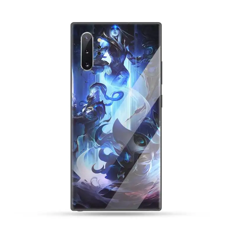 

League of legends figure Phone Case Tempered glass For Samsung S6 S7 edge S8 S9 S10 e plus note8 9 10 pro