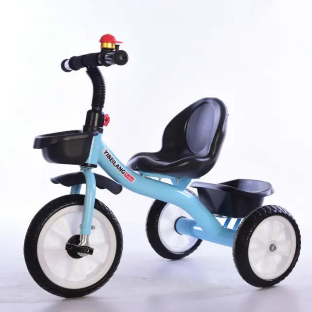 Детский трицикл k222kk желтый