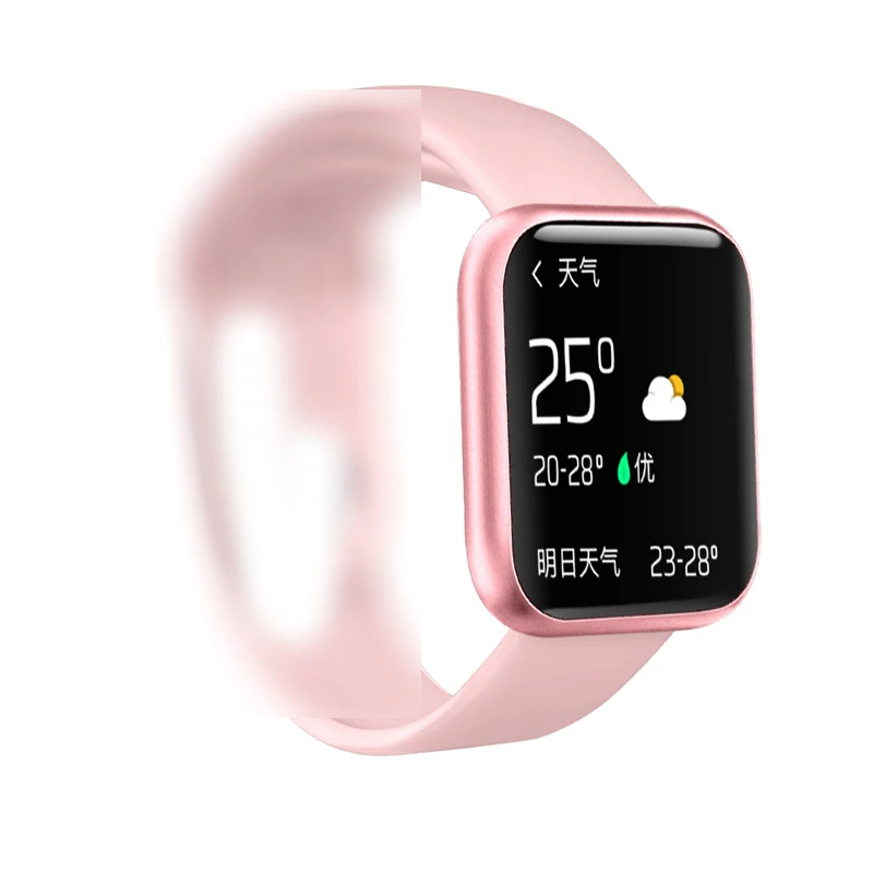 Женские Модные Смарт часы с сенсорным экраном P80 водонепроницаемые для Iphone