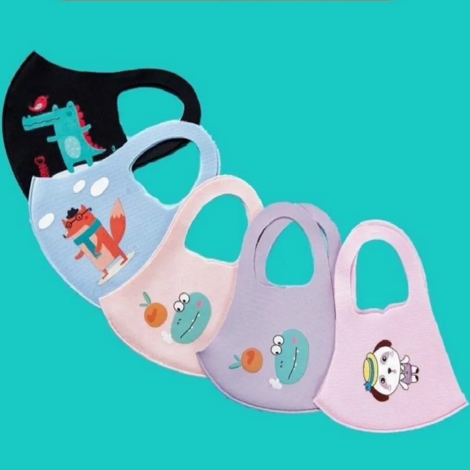 Противопылезащитная детская маска из хлопка милые многоразовые респираторы с