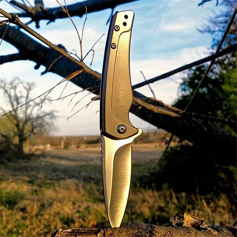 Новейшее качество 1810 EDC Складной нож ручка из нержавеющей стали с 8cr13mov стальным лезвием Карманный Походный нож EDC ручные инструменты