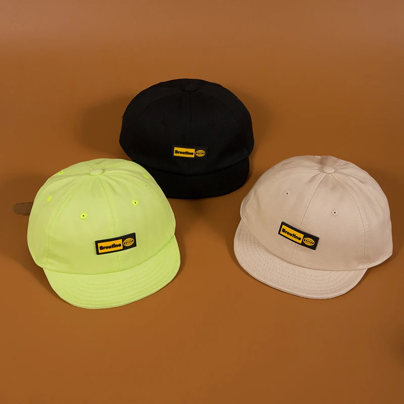 Бейсболка Мужская С Вышивкой Букв хлопок короткий козырек Повседневная