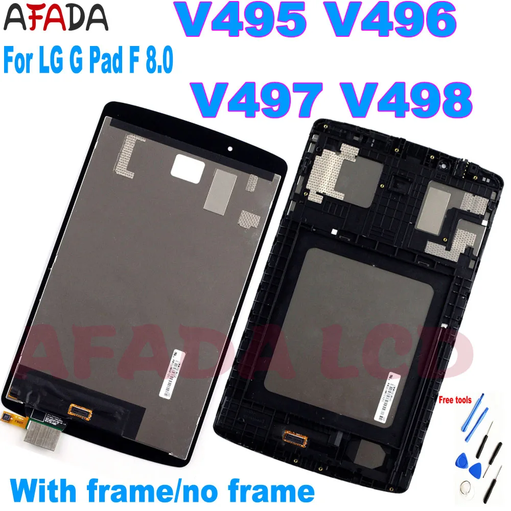 ЖК-дисплей для LG G Pad F 8 0 V495 V496 V497 V498 сенсорный экран дигитайзер сенсорная панель в