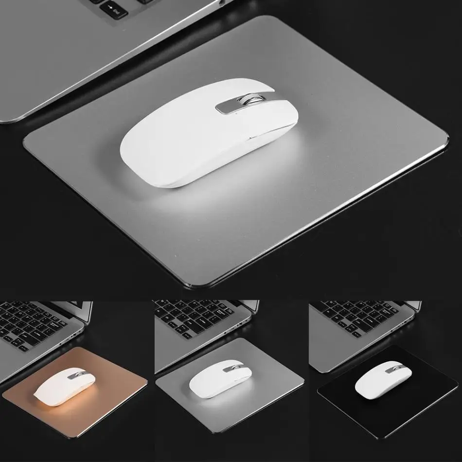 

Jelly Comb Slim Elegant Mouse Pad Aluminum Alloy Mouse Pad Mat Computer Gaming Mousepad Pure Metal Anti Slip Mousepad