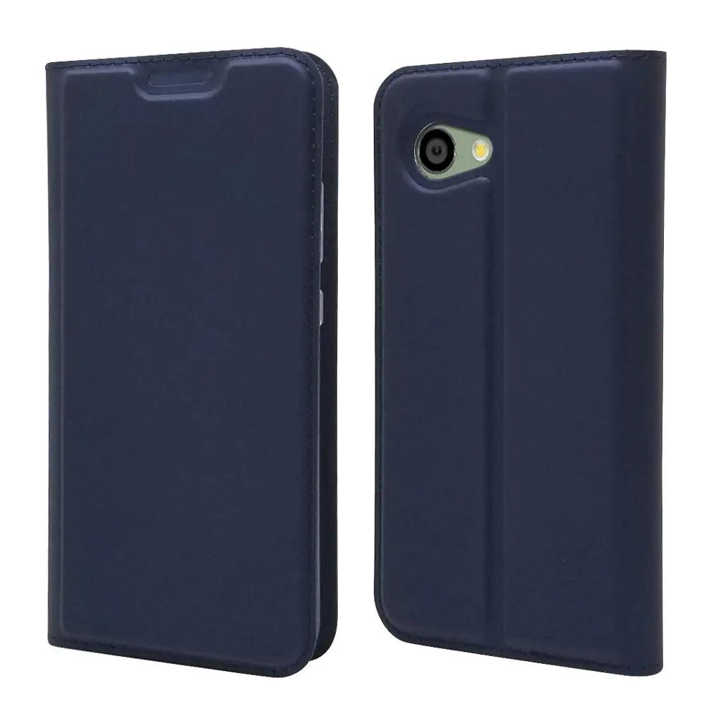 Чехол Кошелек для телефона Sharp Aquos R2 Compact R кожаный держатель карт откидной с