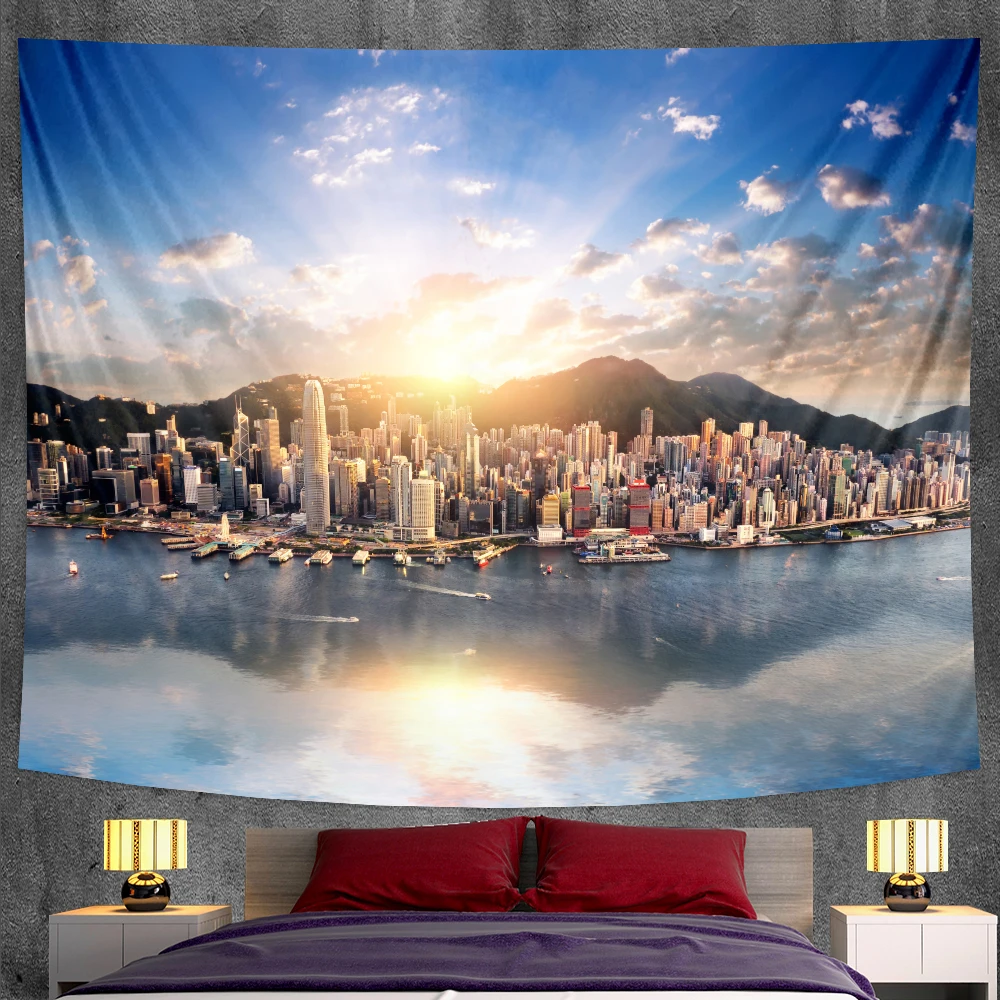 Красивый декорации домашнее украшение Гобелен Мандала в стиле бохо декоративный