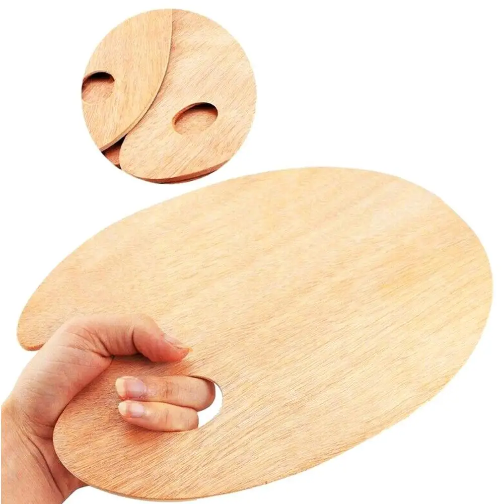 Новые деревянные палеты Краски ing профессиональные акварельные Палитра Картина