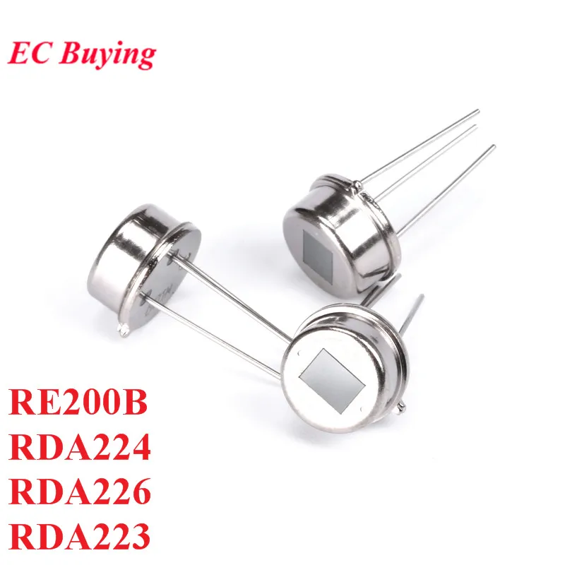 

PIR Human Infrared Radial Sensor Pyroelectric Human Body Induction Sensor RE200B RDA224 RDA226 RDA223 Digital TTL Singnal Output