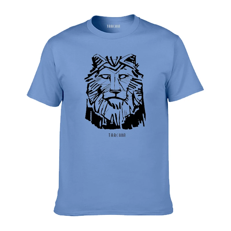 TARCHIA 2021 голова льва Boss новый бренд футболка хлопковые топы футболки для девочек с