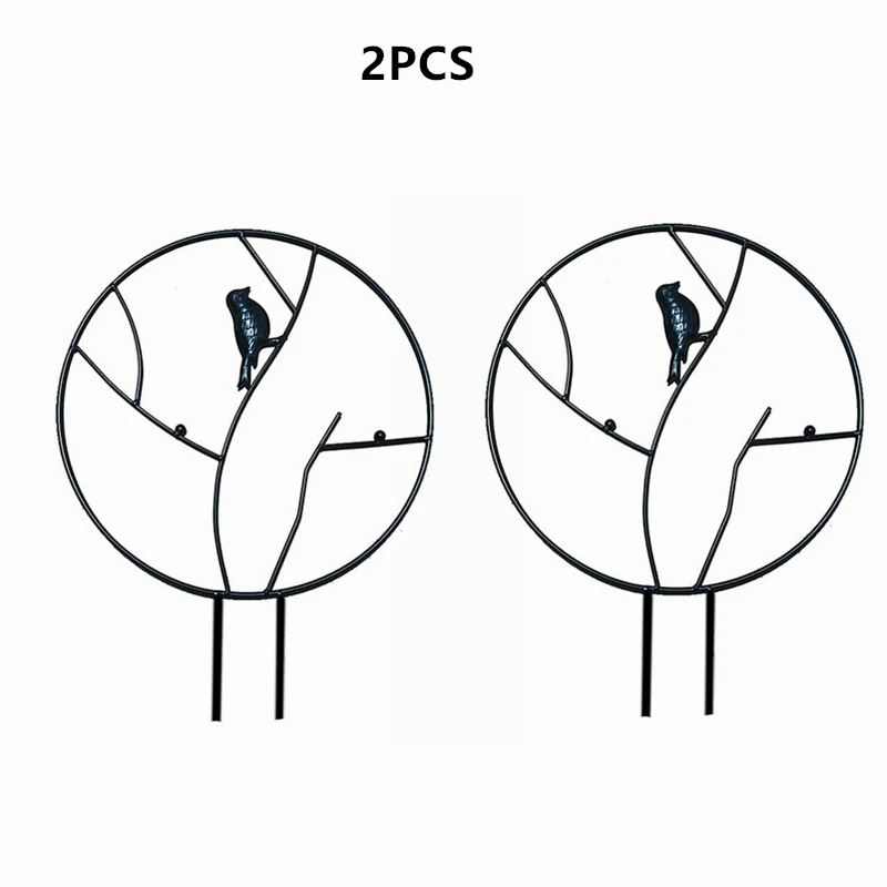 2 шт. в упаковке круглый садовые цветы стенд для лазания Садоводство Поддержка