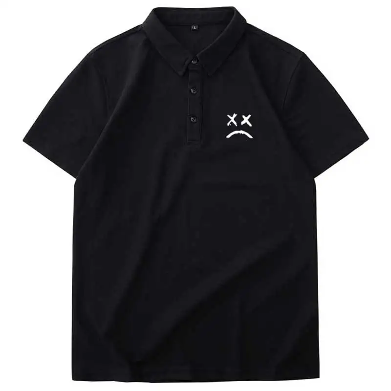 

Рубашка-поло мужская, летняя, дышащая, с коротким рукавом