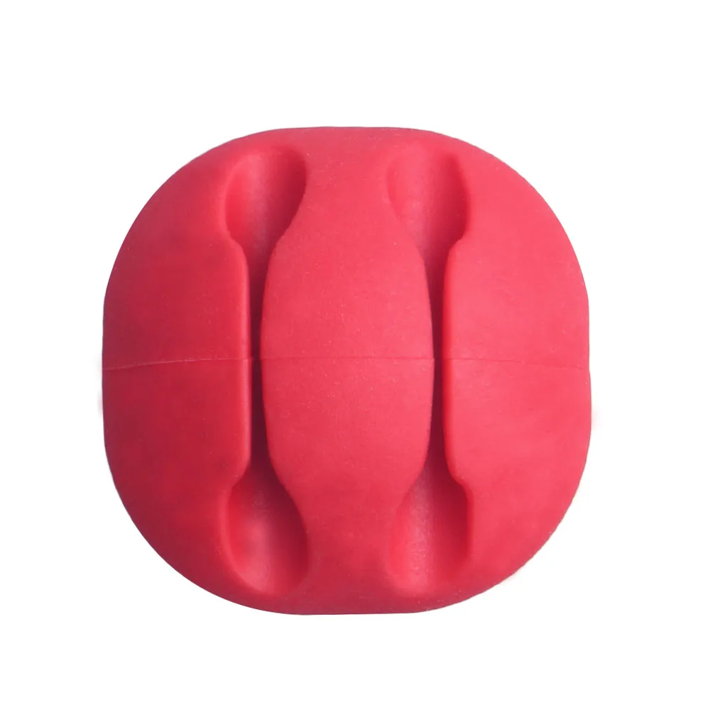 Намотка для кабеля органайзер наушников держатель проводов силиконовый