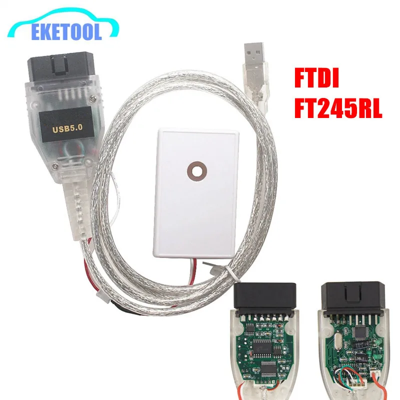 VAG TACHO USB 5 0 FTDI FT245RL для AUDI/VW/Skoda/Seat MCU 24C32 24C64 OBD2 автомобильный диагностический