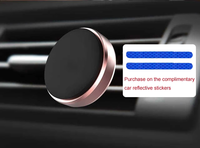 

On-Board Phone Holder Magnet Suctorial Magnetic Sucker Stickers Car Support Navigation