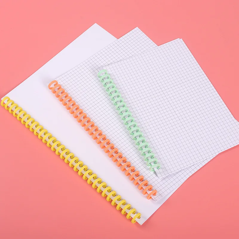 10 шт. мм 30 отверстий полоса для переплета с отверстиями пластиковые A4 кольца