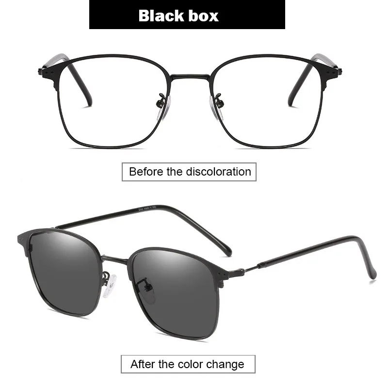 

New Fashion Photochromic Glasses Women Man Polarized Driving Glasses Anti Blue Light Glasses Optical Spectacle Eyeglasses