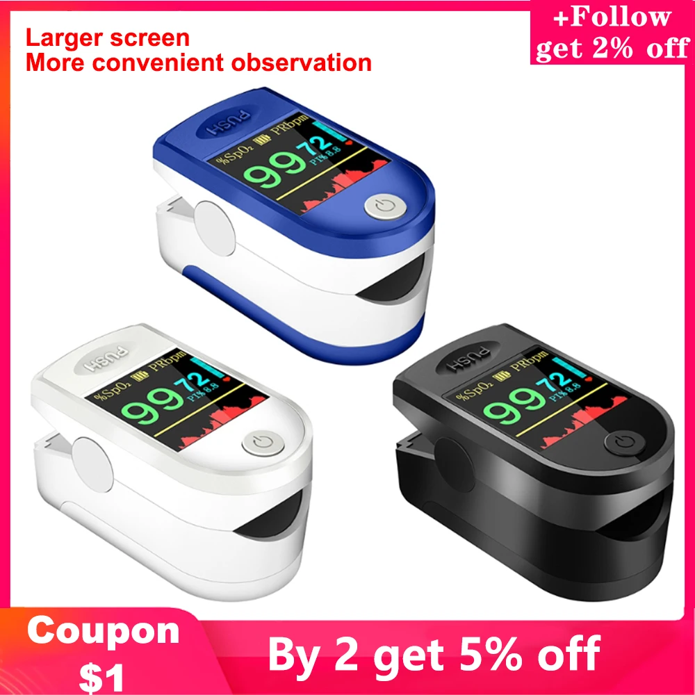 Больше Экран импа Ульс перста окислитель de dedo пульсоксиметр оксиметр на палец