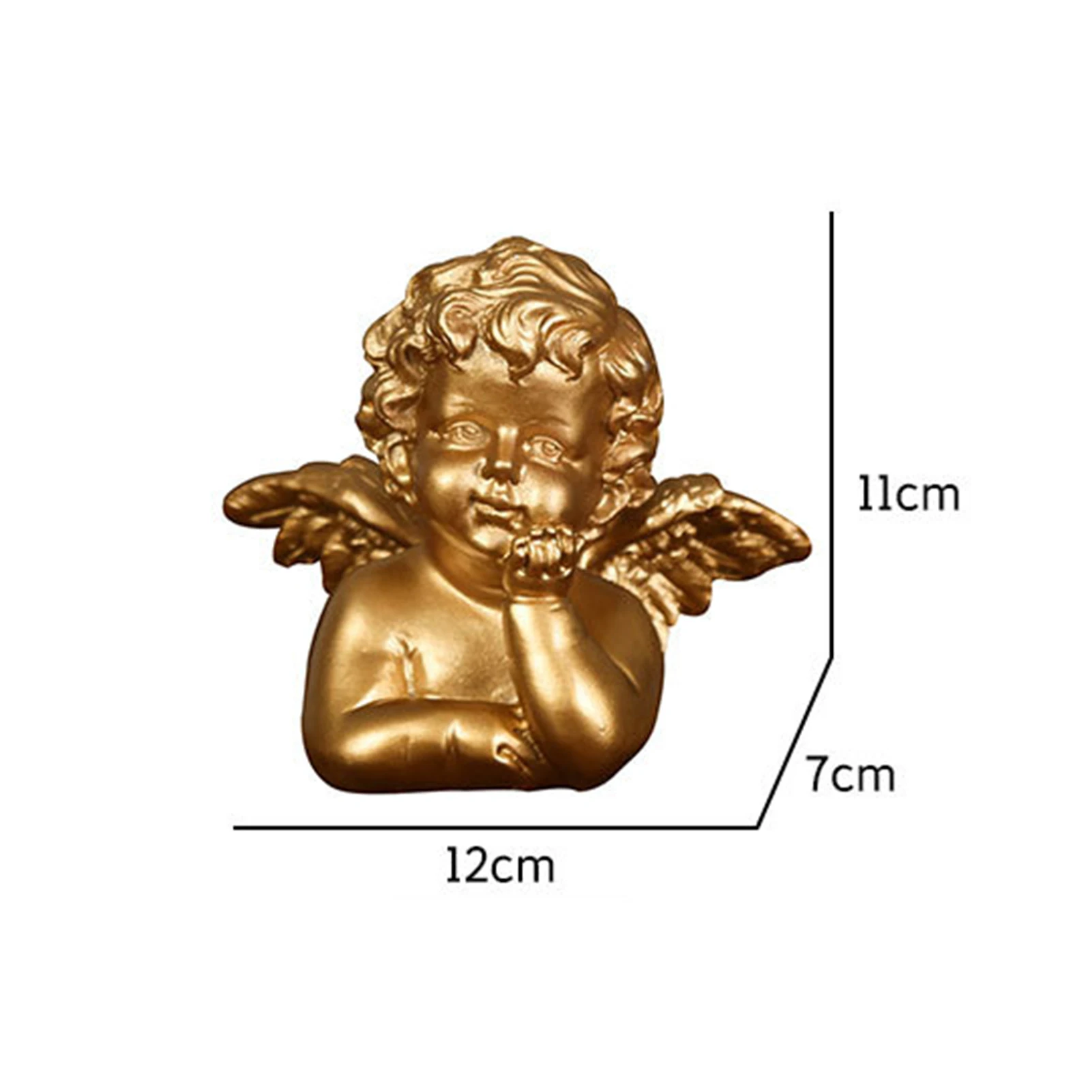 

Resin Angel Statue Handicraft Decoration Desktop Sculpture Made Of Resin Strong Structure And High Quality