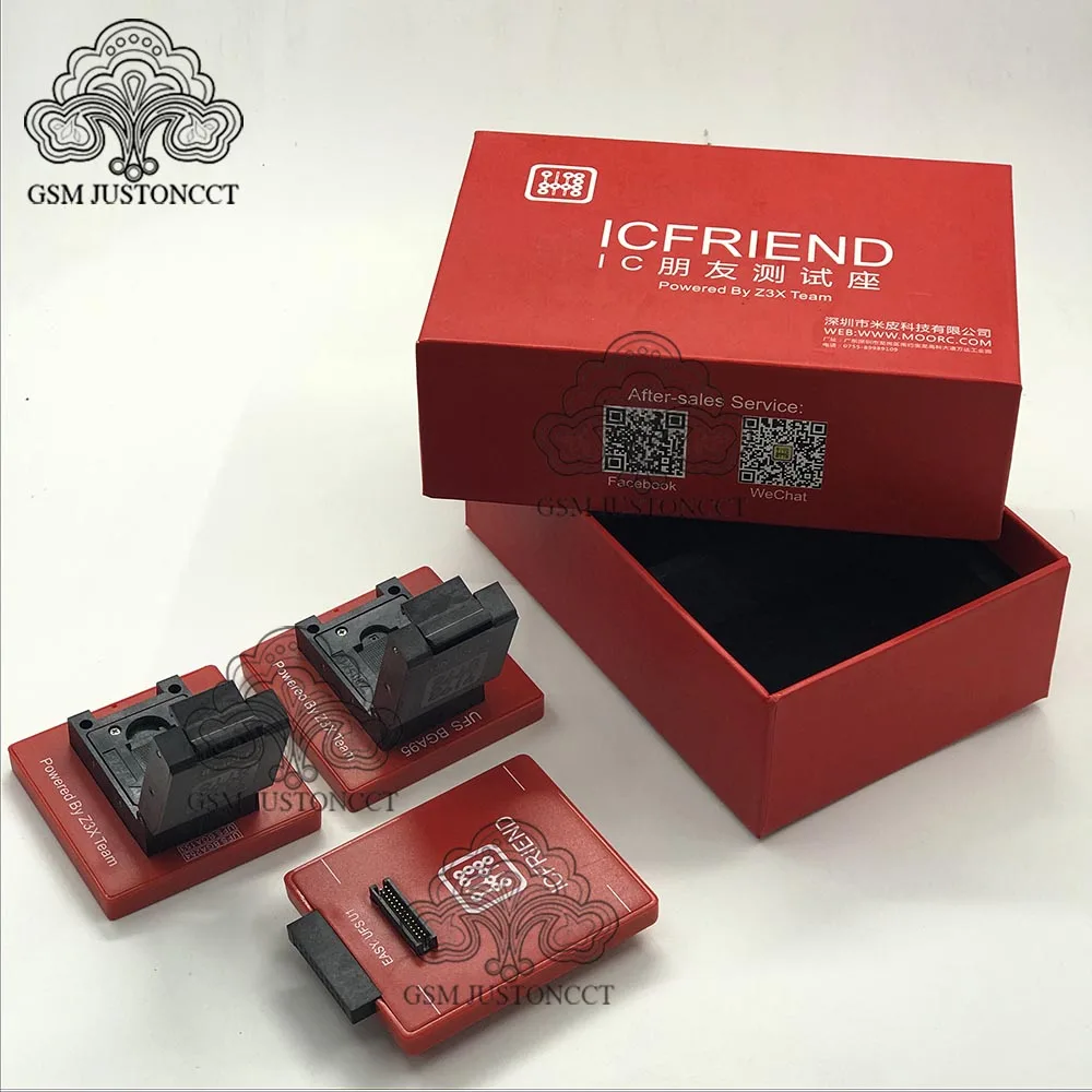 2019 новый оригинальный UFS разъем адаптера ICFriend ICs-UFS 3 в 1 поддержка BGA254 BGA153 BGA95 для