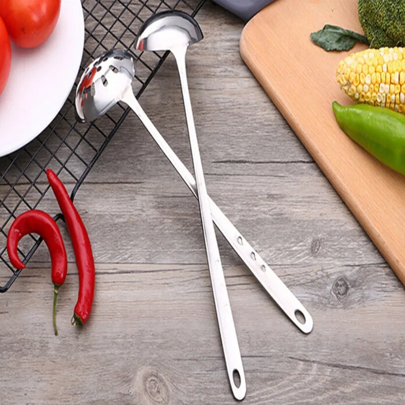 Дуршлаг Из Нержавеющей Стали ложка для супа с фильтром в виде ракушки десертное