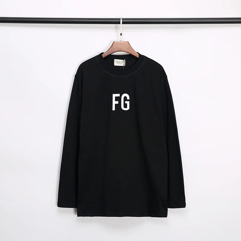 

New Men's Loose Hoodie FOG ESSENTIALS Fashion Brand Women's Hoodie 95 Cotton Spring Clothing Men's Tops Women's