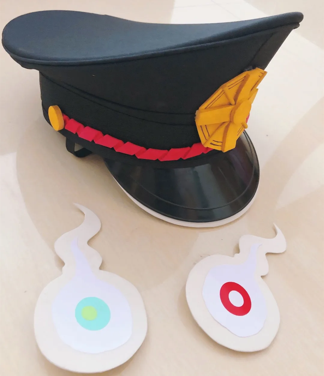 Игрушки для косплея Ханако-Кун Сан из аниме головной убор Hitodama наклейка на лицо