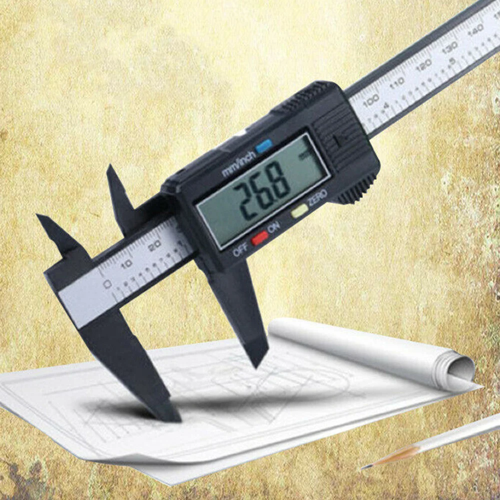 

Lightweight Electronic Digital Caliper Measuring Automotive Metalworking Supply