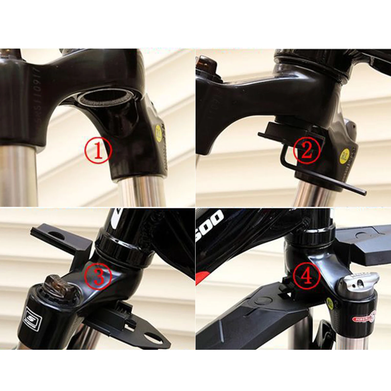 

Bike Fenders Tire Front And Rear Mudguards Bicycle Mudguard Set Mud Tile Riding Equipment Of Mountain Bike Extended Mud Removing