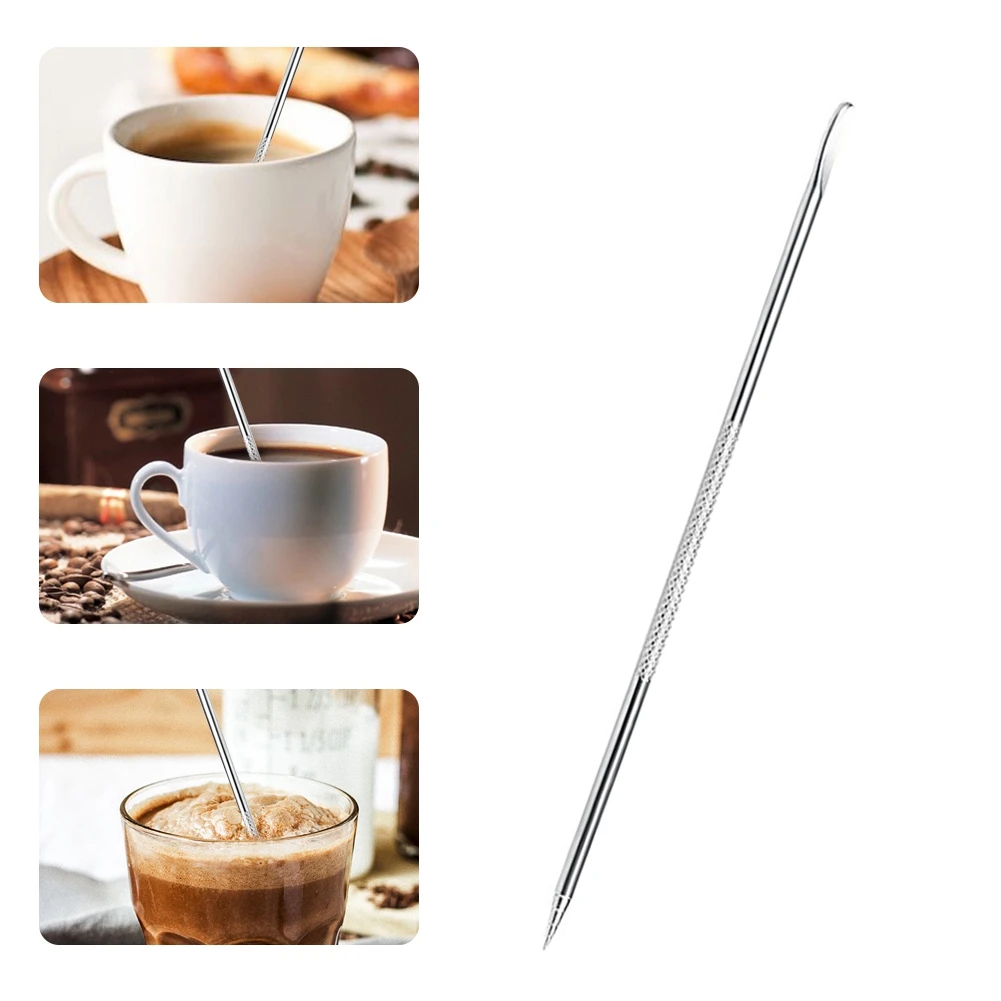 

Кофе художественная ручка Нержавеющая сталь Кофе причудливая строчка барист капучино латте кофе эспрессо украшения 2021