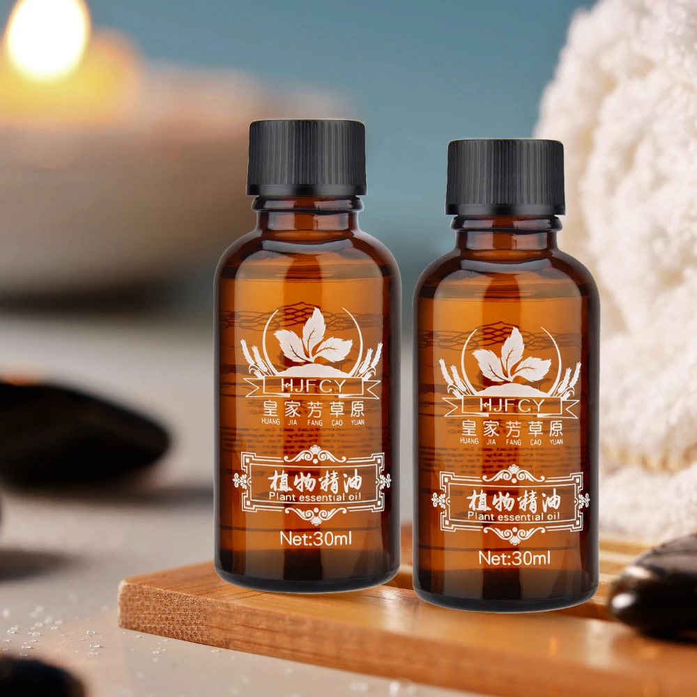 

2pcs/set Natural Plant Therapy Lymphatic Drainage Ginger Oil Natural Anti Aging Essential Oil Body Massage Oil Skin Care Product