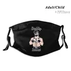 Проблемы с папой! Многоразовая маска для лица с защитой от дымки, Пылезащитная маска с фильтрами для детей, взрослых, папы, проблем, геев, пап