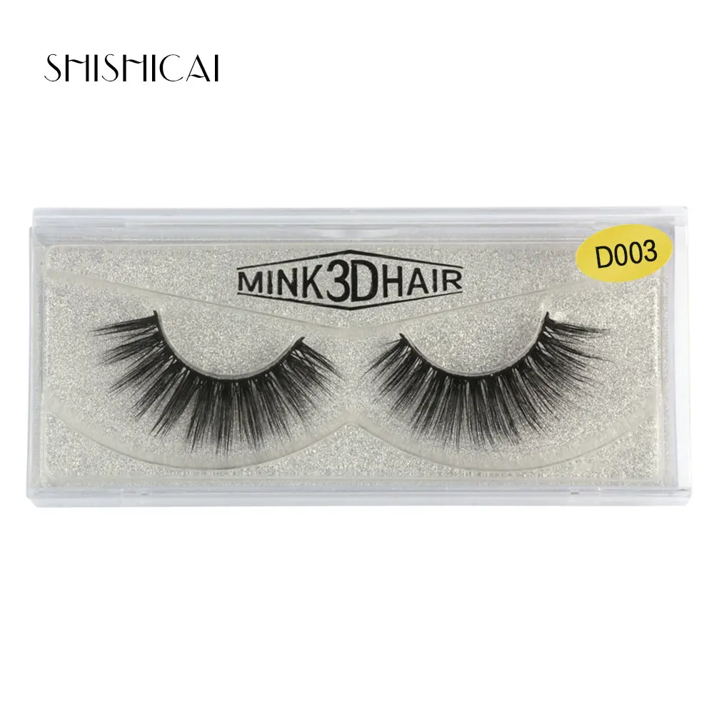 Норковые ресницы 3D норковые Толстые Накладные ручной работы безжалостные