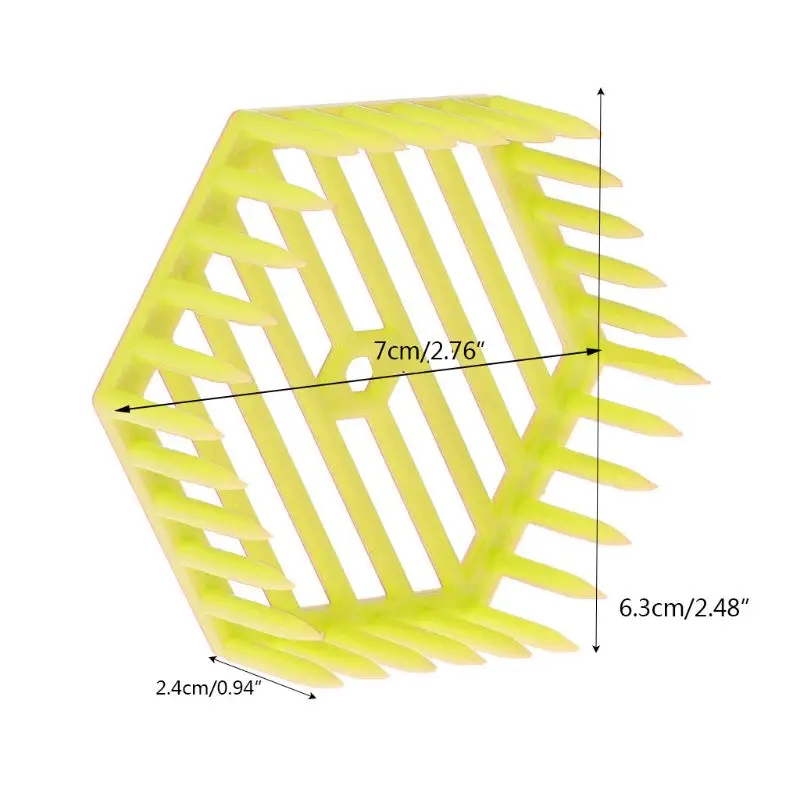 

Bee Queen Cage Beekeeping Apiculture Tool Plastic Equipment Hexagonal Supplies