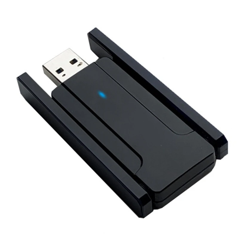 USB Wi-Fi адаптер для ПК беспроводной 3 0 2 4G/5 ГГц двухдиапазонный сетевой 5 дБи антенны