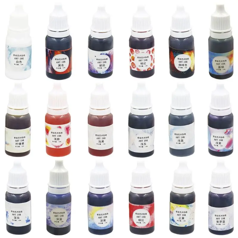 10 г DIY три поколения тонкий кристалл эпоксидные красители цветопередача жидкости