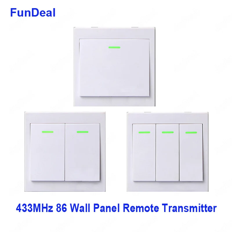 433 МГц Универсальный беспроводной Радиочастотный пульт дистанционного