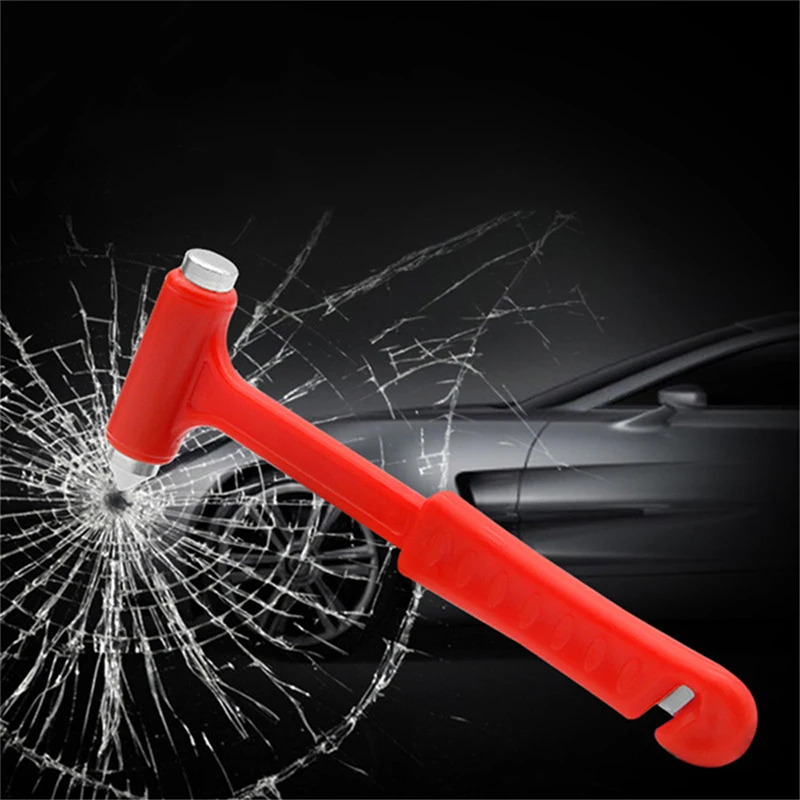 

Car Accessories Escape Glass Window Breaker Emergency Hammer Seat Belt Cutter Auto Veiligheid Escape Glas Mini Hamer Accessoires