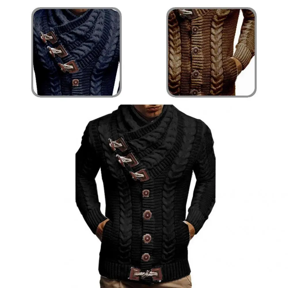

Men Sweater Windproof 5 Colors Keep Warm Fine Workmanship Sweater Jacket