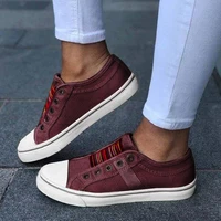women walking shoes summer round toe ladies outdoor elastic band sport sneakers female soft breathble driving shoes size 35 43
