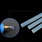 10 шт. горячего расплава клея-карандаша DIY супер палку клея грубой силы прозрачный белый 7x100 мм Высокая вязкость клей-карандаш Инструменты для ремонта